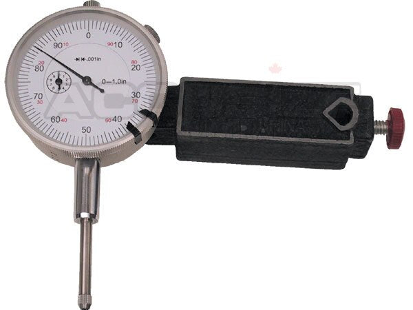 EG08-0017, Mini. Universal Magnetic Base with 0-1" dial Indicator