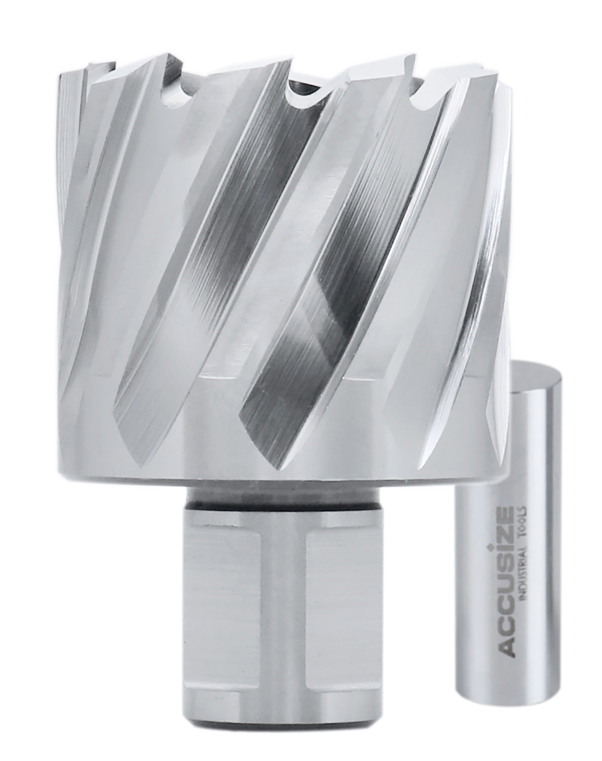 1" Cutting Depth, H.S.S. Annular Cutters, with 3/4" or 1-1/4" Weldon Shank, CBN Ground, ANSI STANDARD