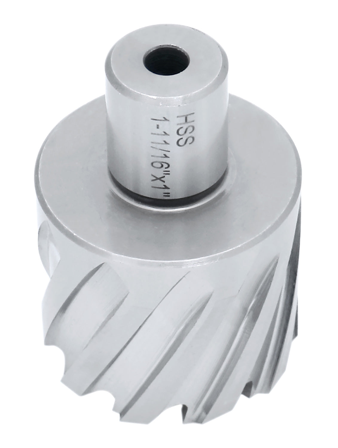 1" Cutting Depth, H.S.S. Annular Cutters, with 3/4" or 1-1/4" Weldon Shank, CBN Ground, ANSI STANDARD