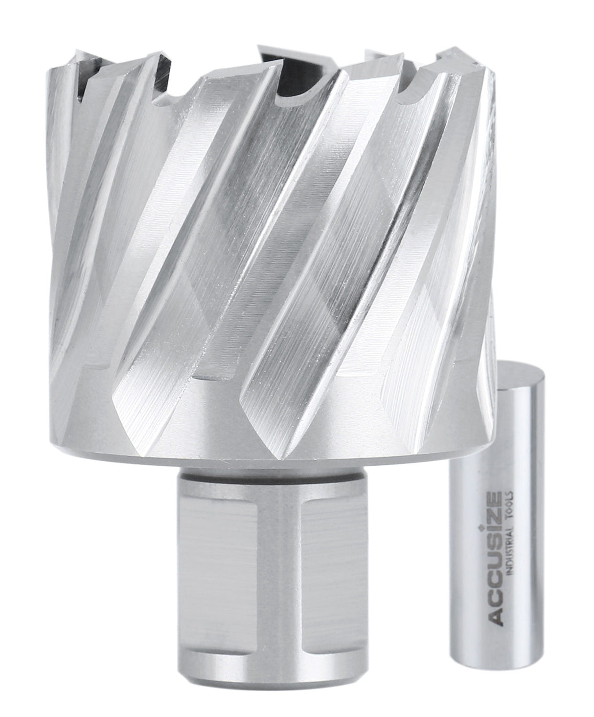 1" Cutting Depth, H.S.S. Annular Cutters, with 3/4" or 1-1/4" Weldon Shank, CBN Ground, ANSI STANDARD