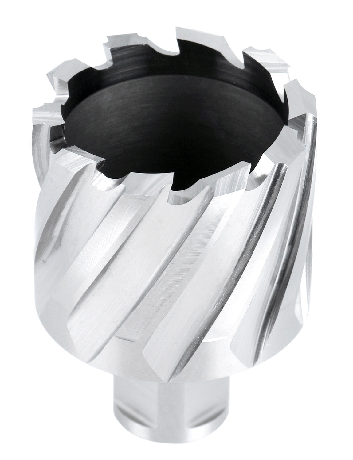 1" Cutting Depth, H.S.S. Annular Cutters, with 3/4" or 1-1/4" Weldon Shank, CBN Ground, ANSI STANDARD