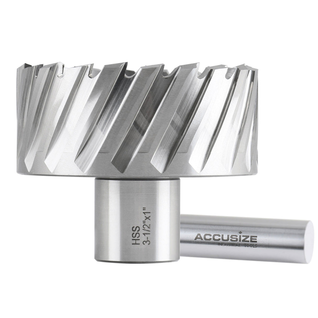 HSS Annular Cutter 3-1/2'' x 1'' Cutting Depth with 1-1/4" Shank, #2080-2061