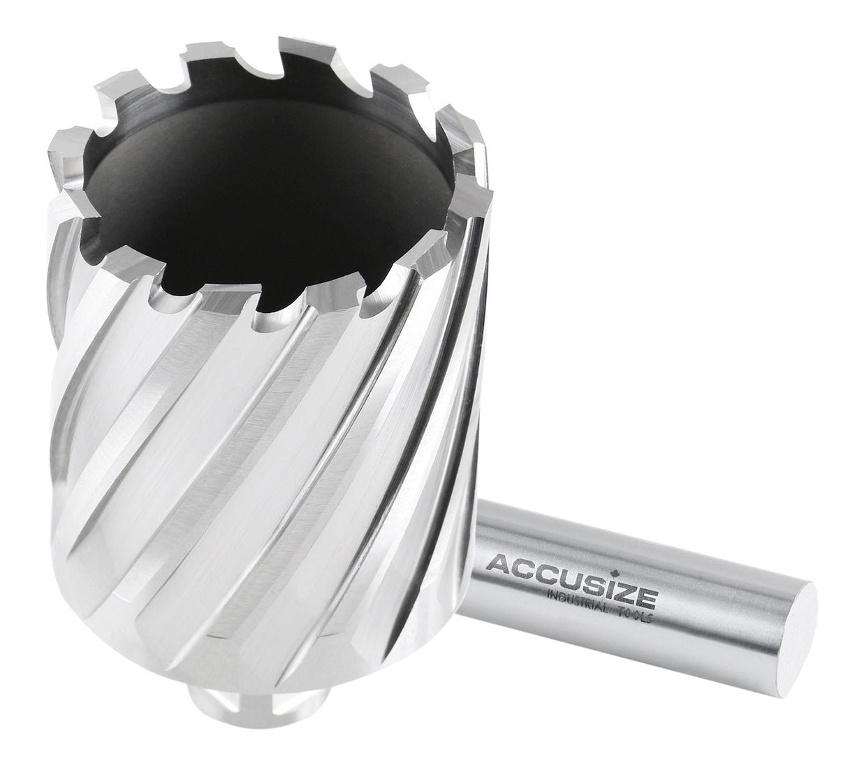 2" Cutting Depth, H.S.S. Annular Cutters with 3/4" or 1-1/4" Weldon Shank, CBN Ground, ANSI Standard