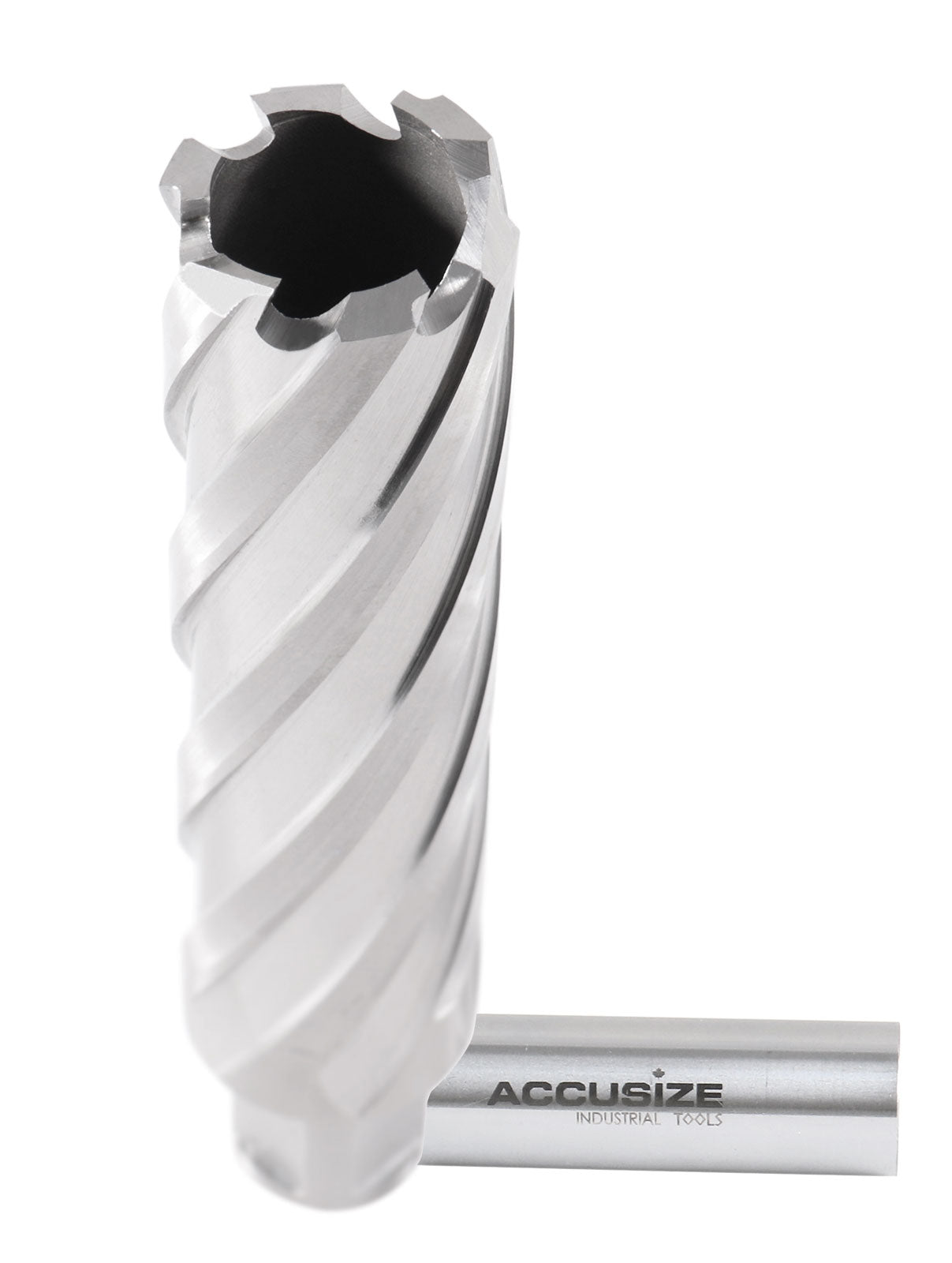 4" Cutting Depth, H.S.S. Annular Cutters with 3/4" Weldon Shank, CBN Ground, ANSI Standard