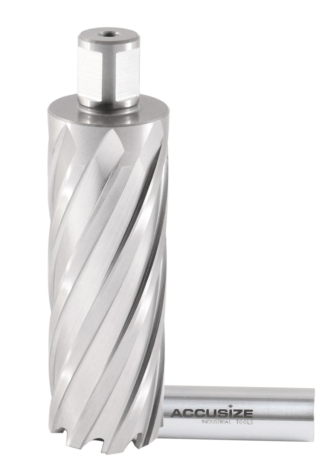 4" Cutting Depth, H.S.S. Annular Cutters with 3/4" Weldon Shank, CBN Ground, ANSI Standard