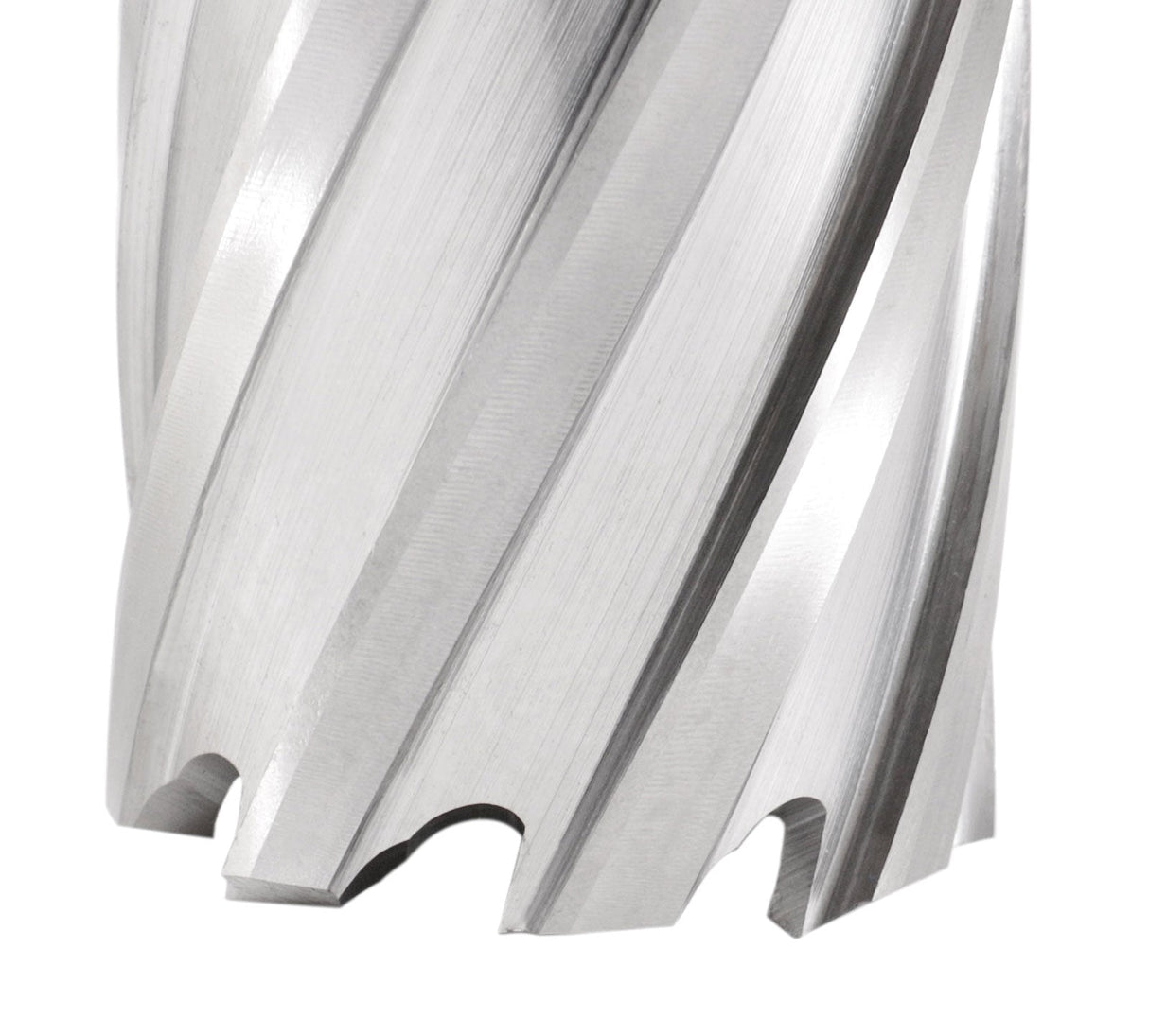 4" Cutting Depth, H.S.S. Annular Cutters with 3/4" Weldon Shank, CBN Ground, ANSI Standard