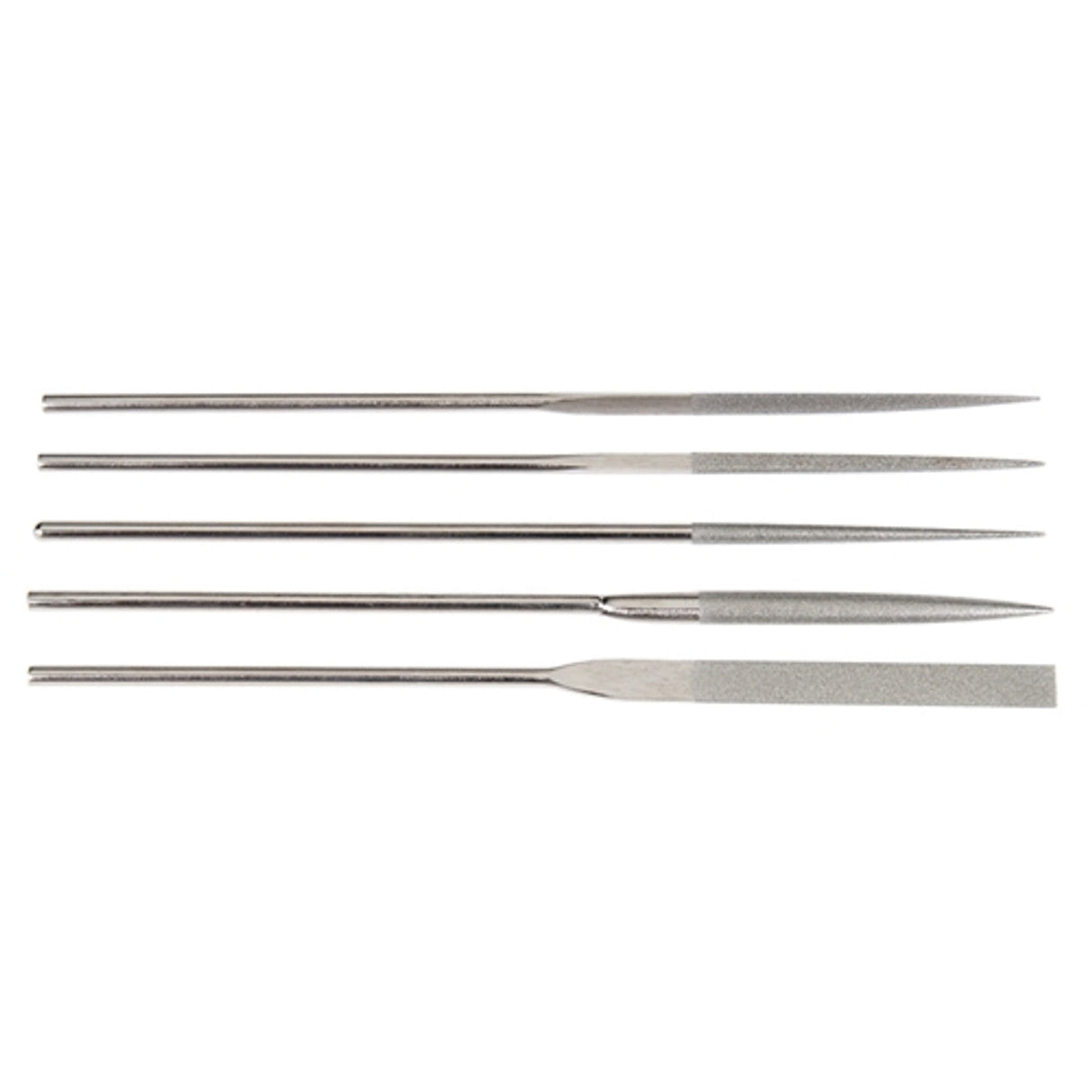 120 Grit Diamond Needle Files - Set of 5