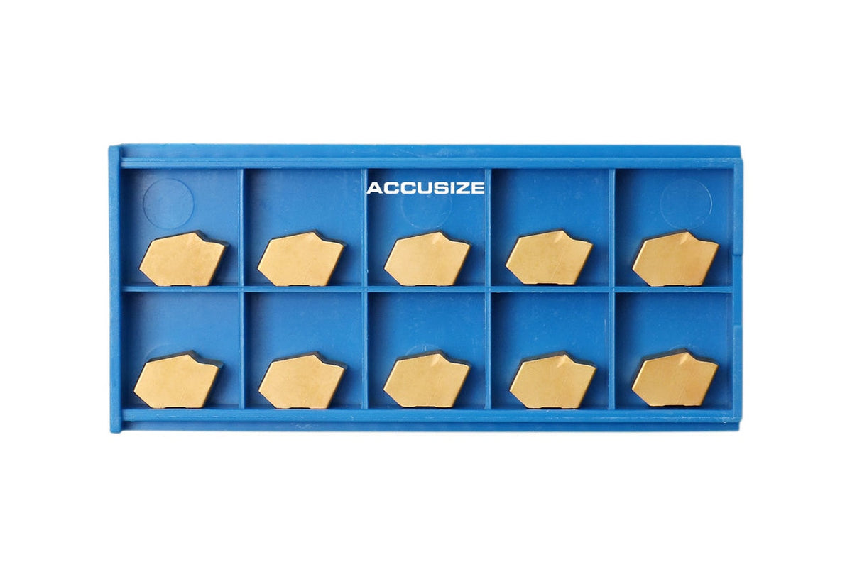 Self-Lock Carbide Cut-off GTN Carbide Inserts, 0 Degree Angle, for Cutting Steel, Aluminum or Stainless Steel