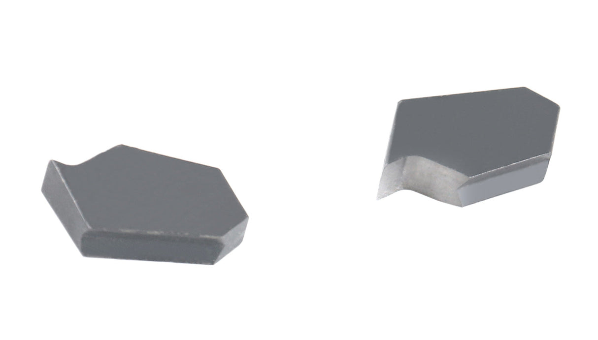 Self-Lock Carbide Cut-off GTN Carbide Inserts, 0 Degree Angle, for Cutting Steel, Aluminum or Stainless Steel