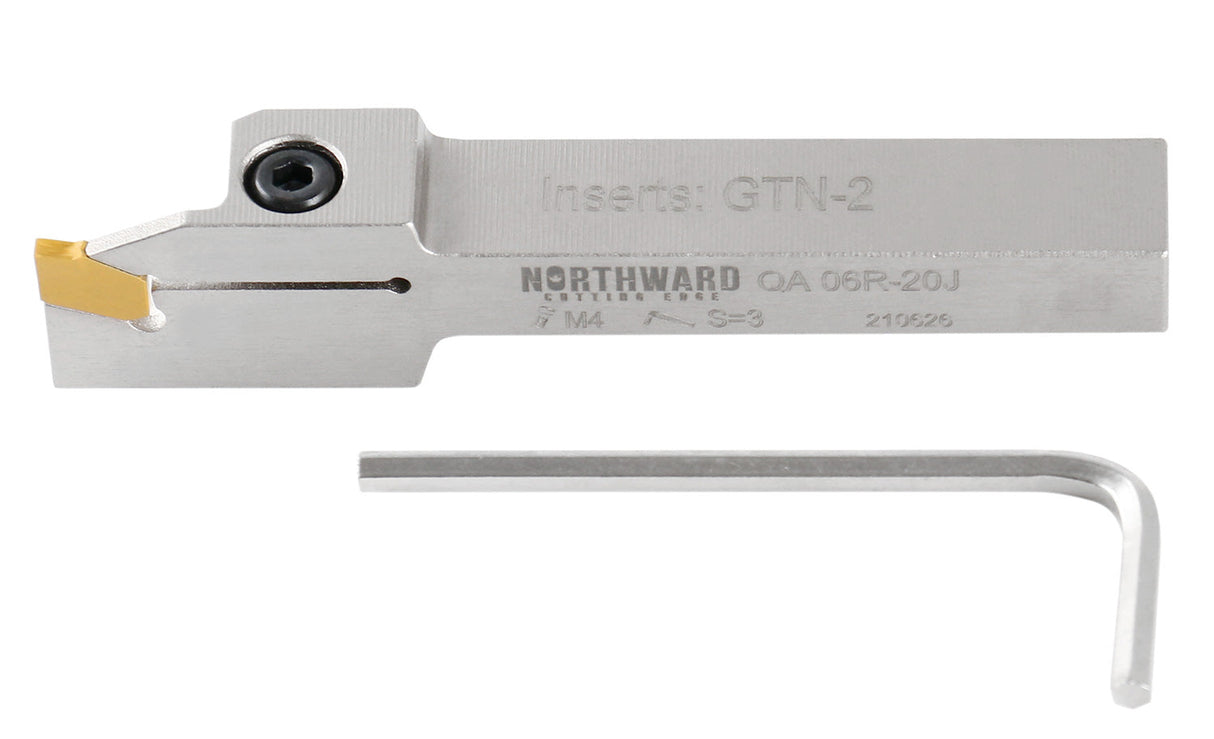 Right Hand Heavy-Duty Indexable Grooving & Cut-Off Holder