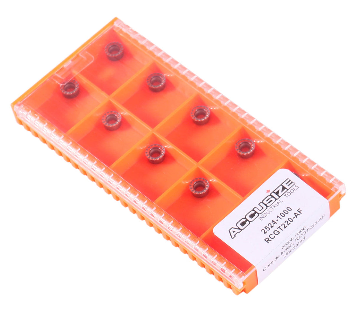 RCGT Inserts, Carbide, Uncoated, for cutting Aluminum, 10 pc/box