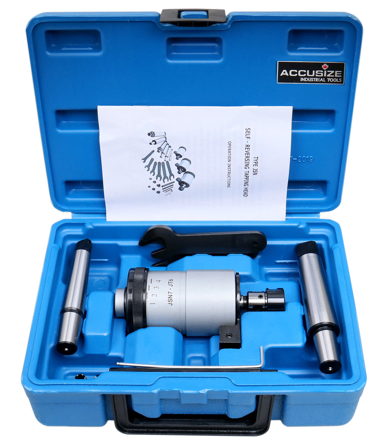 Self-Reversing Tapping Heads