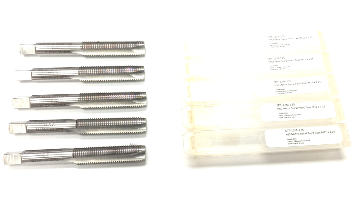 HSS Metric Spiral Flute Point Point Taps