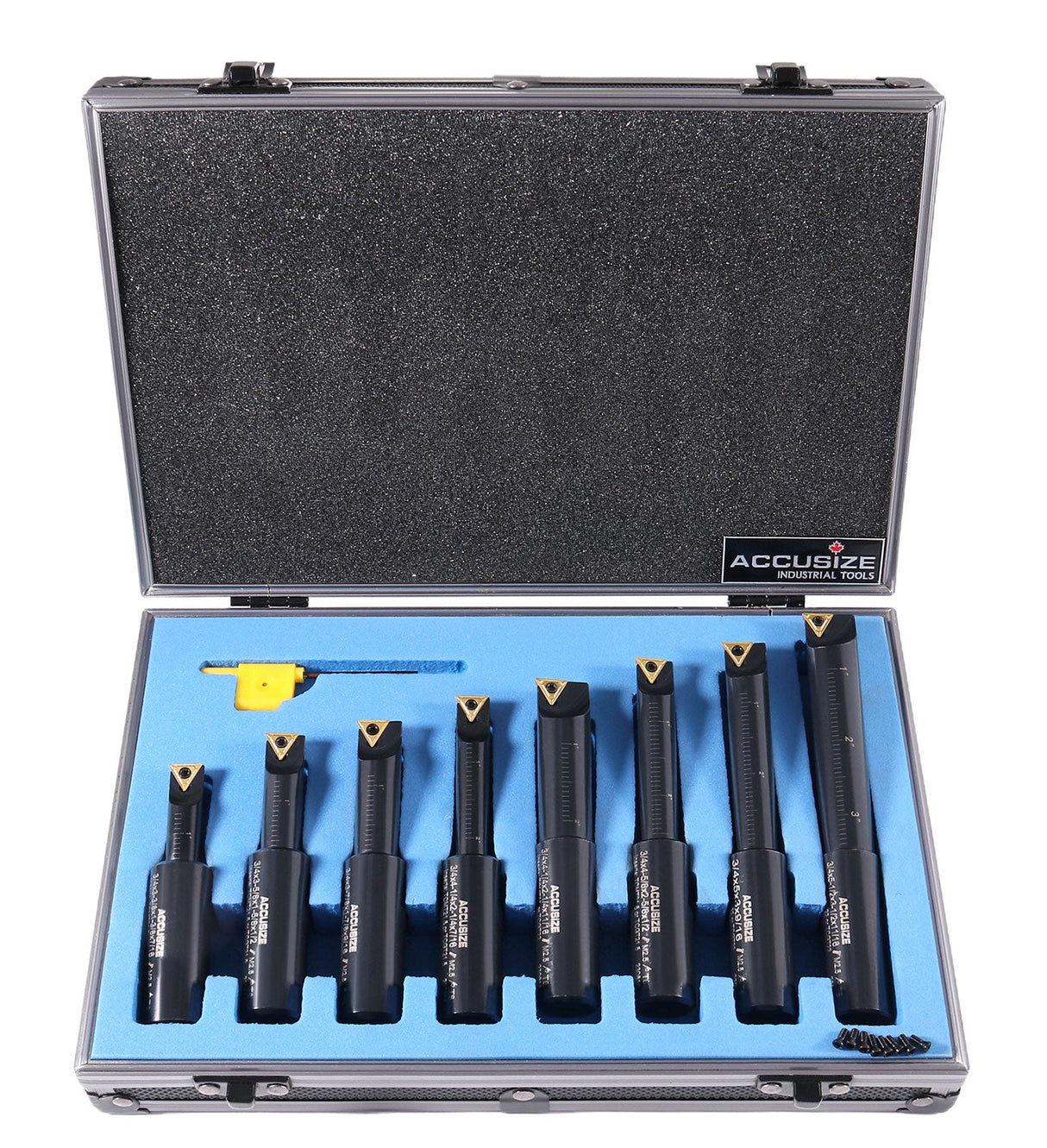 3/4" Round Shank, 90 Degree, Indexable Boring Bar Set, #2627-9108