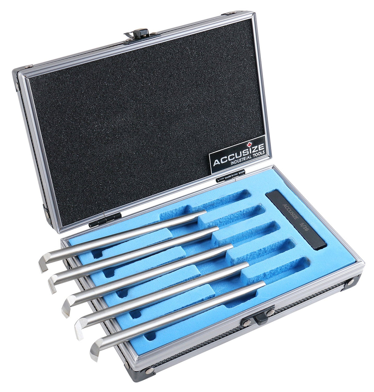 6pc H.S.S. Internal Threading & Boring Tool Set, 1/4", 5/16", 3/8" & 1/2"