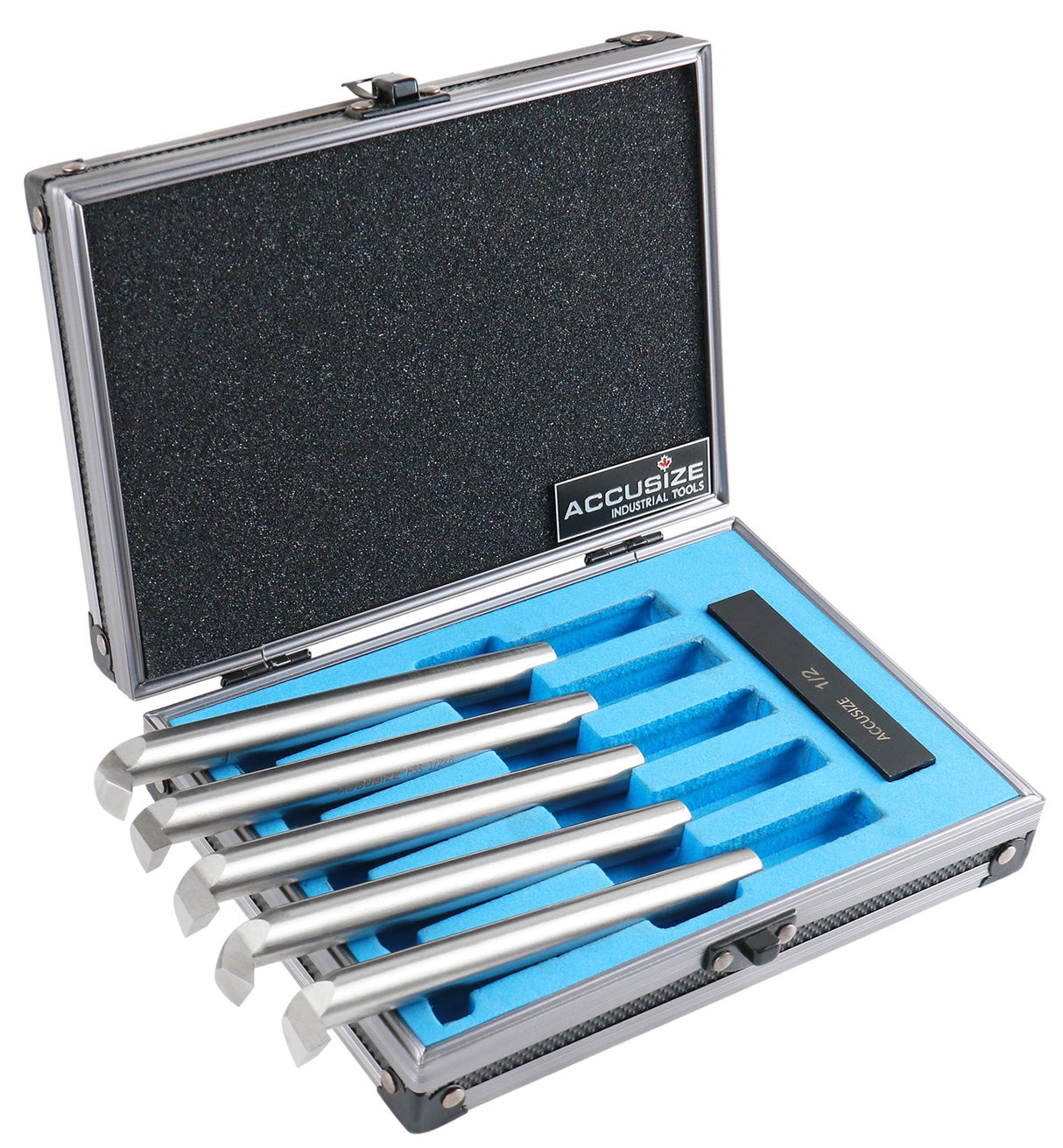 6pc H.S.S. Internal Threading & Boring Tool Set, 1/4", 5/16", 3/8" & 1/2"