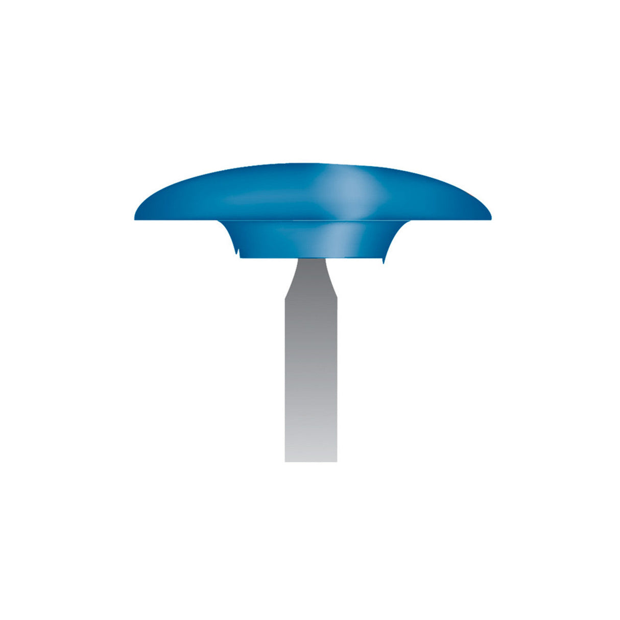 Blue Mounted Stones - "B" Style - 1/8" Shank (Pkg. of 24)