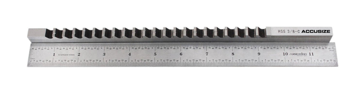 H.S.S. Keyway Broach, Metric, Inch, Style A, Style B, Style C, Style D, Style E & Style F