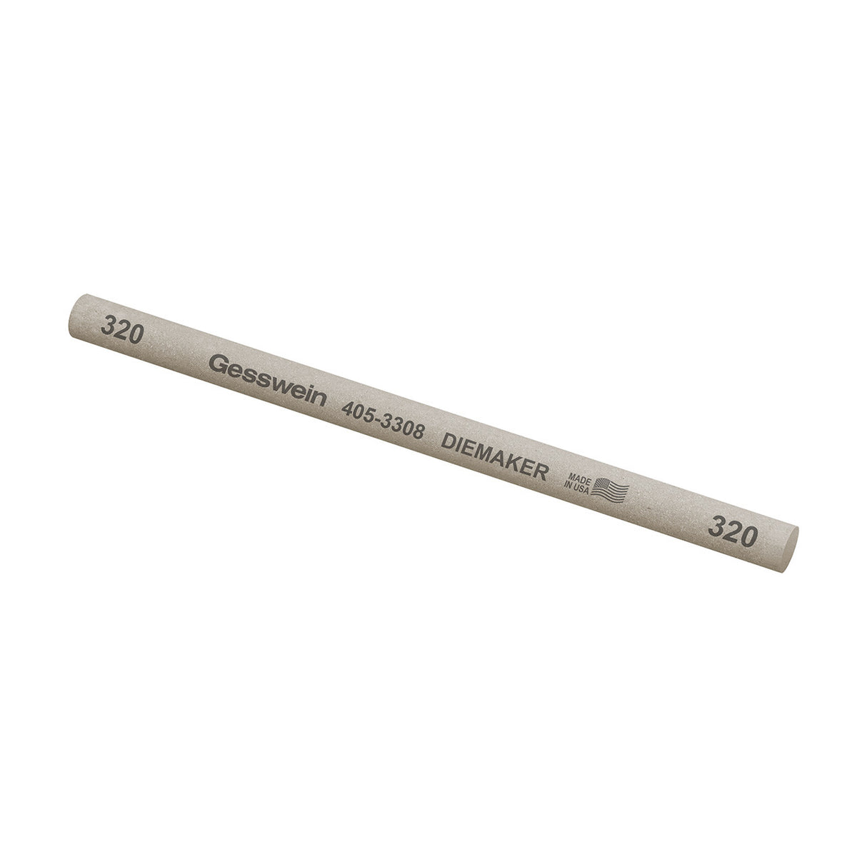 Gesswein® Diemaker Stones - Round 3/8" x 6" (Pkg. of 6)