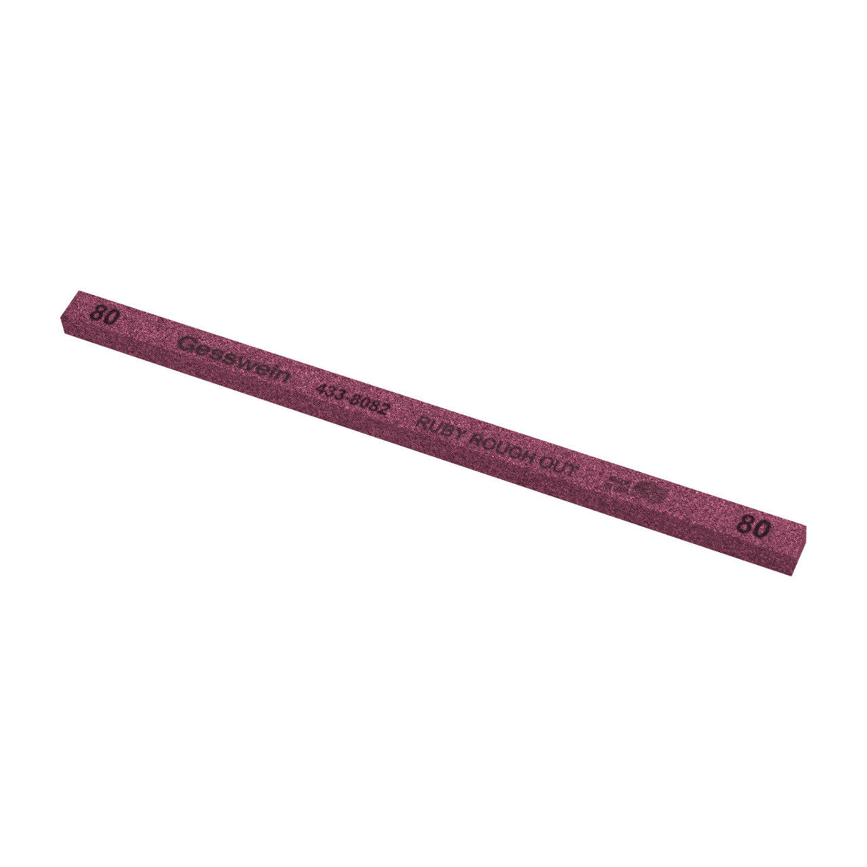 Gesswein® Ruby Rough-Out Stones 1/4" x 1/4" x 6" (Pkg. of 12)
