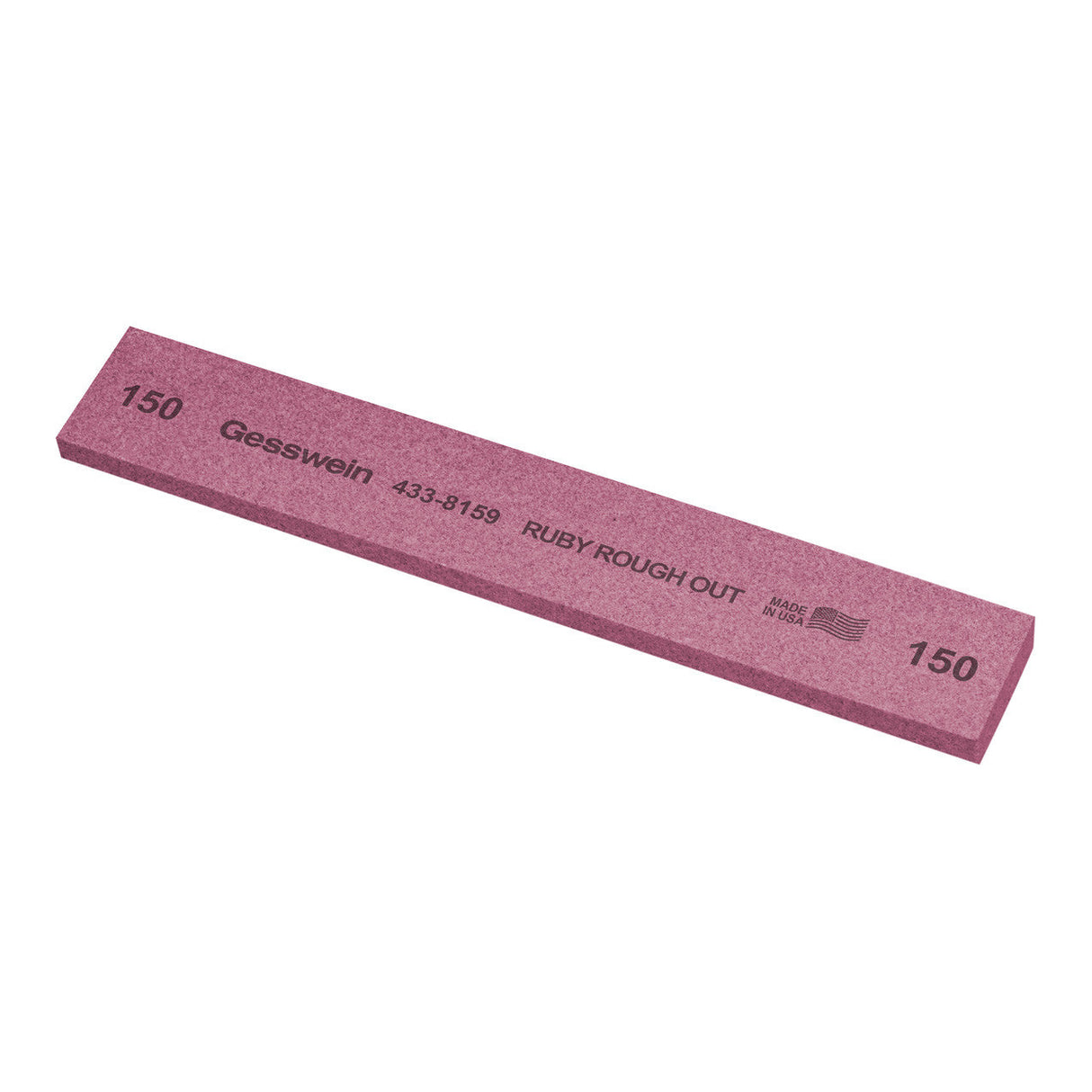 Gesswein® Ruby Rough-Out Stones 1" x 1/4" x 6" (Pkg. of 6)