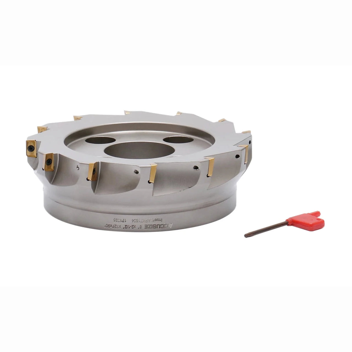 8" x 2-1/2" Square Shoulder Indexable Face Mill