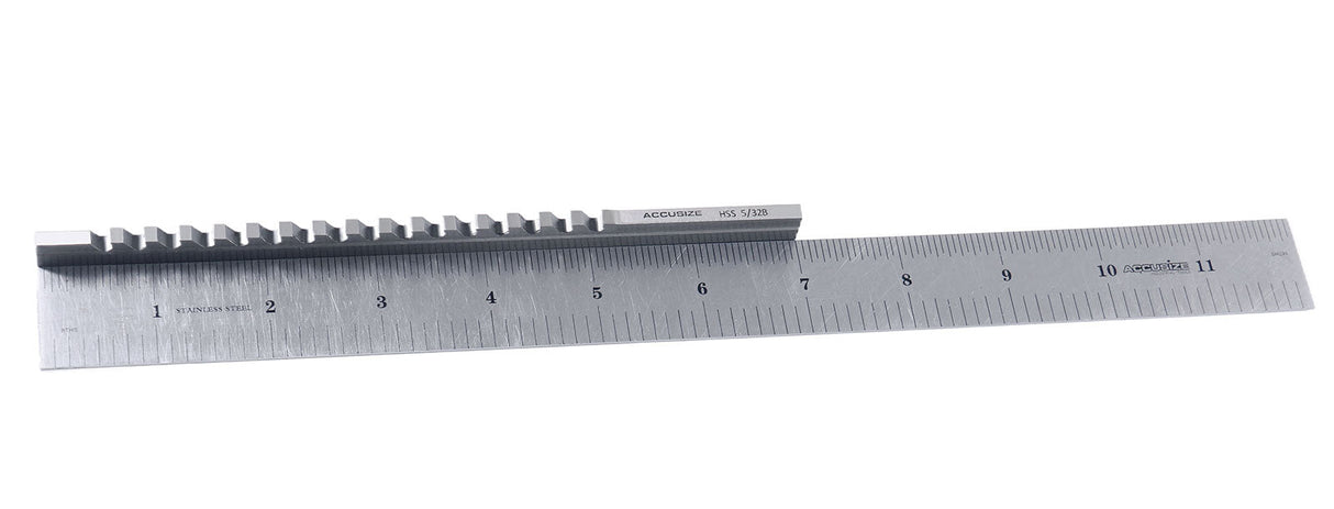 H.S.S. Keyway Broach, Metric, Inch, Style A, Style B, Style C, Style D, Style E & Style F