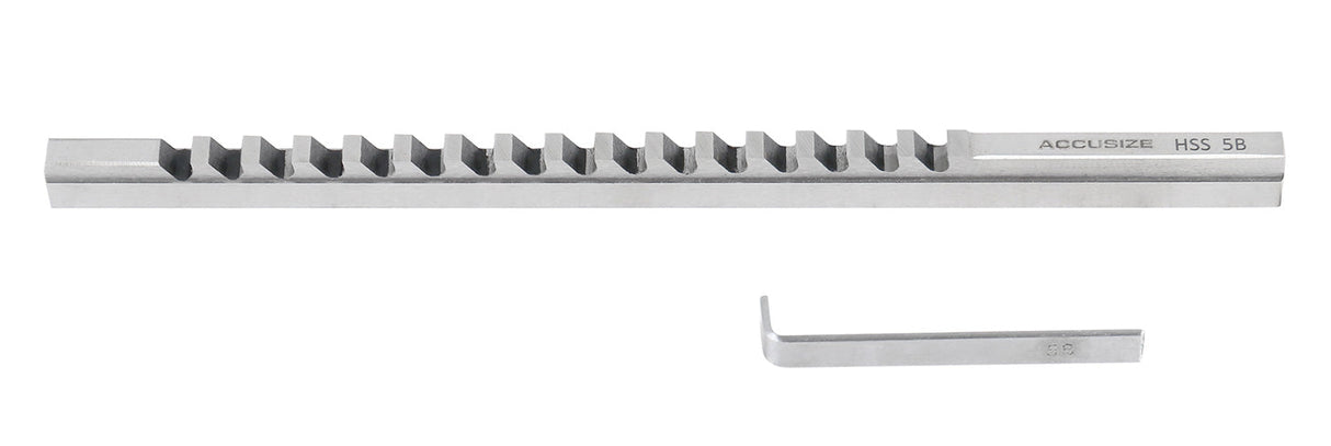 H.S.S. Keyway Broach, Metric, Inch, Style A, Style B, Style C, Style D, Style E & Style F
