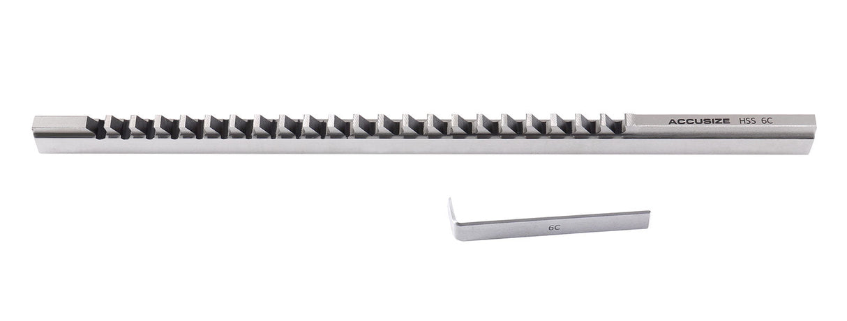 H.S.S. Keyway Broach, Metric, Inch, Style A, Style B, Style C, Style D, Style E & Style F
