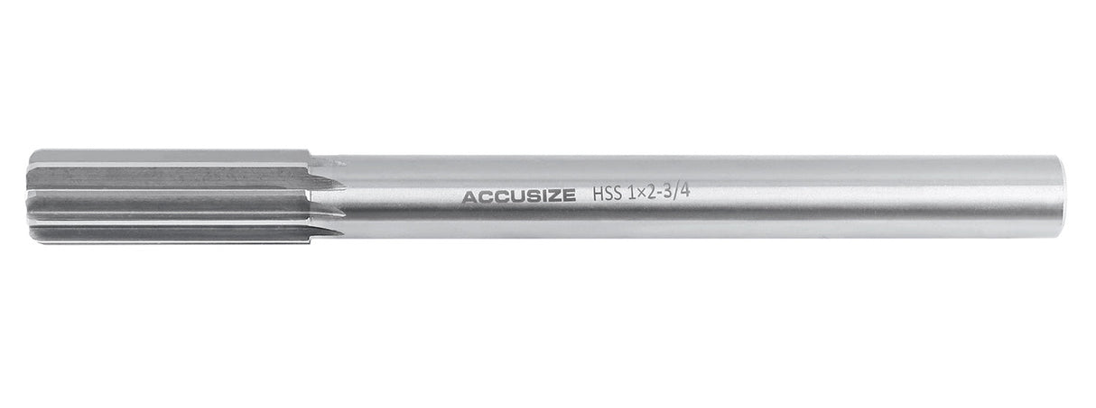 ANSI HSS M2 Single Straight Flute Chucking Reamers