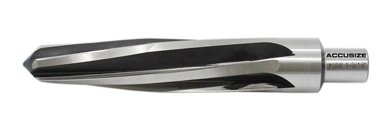 H.S.S. Aligning Reamer, Spiral Flute, 3/4", 0.75 inch Weldon Shank