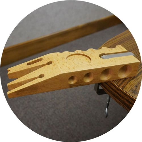 Multi-Function Double-Sided Bench Pin With C-Clamp