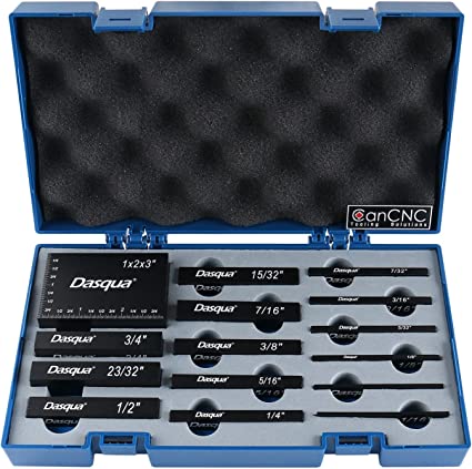 15pc Precision Setup Blocks, Inch Size, 2800-0201