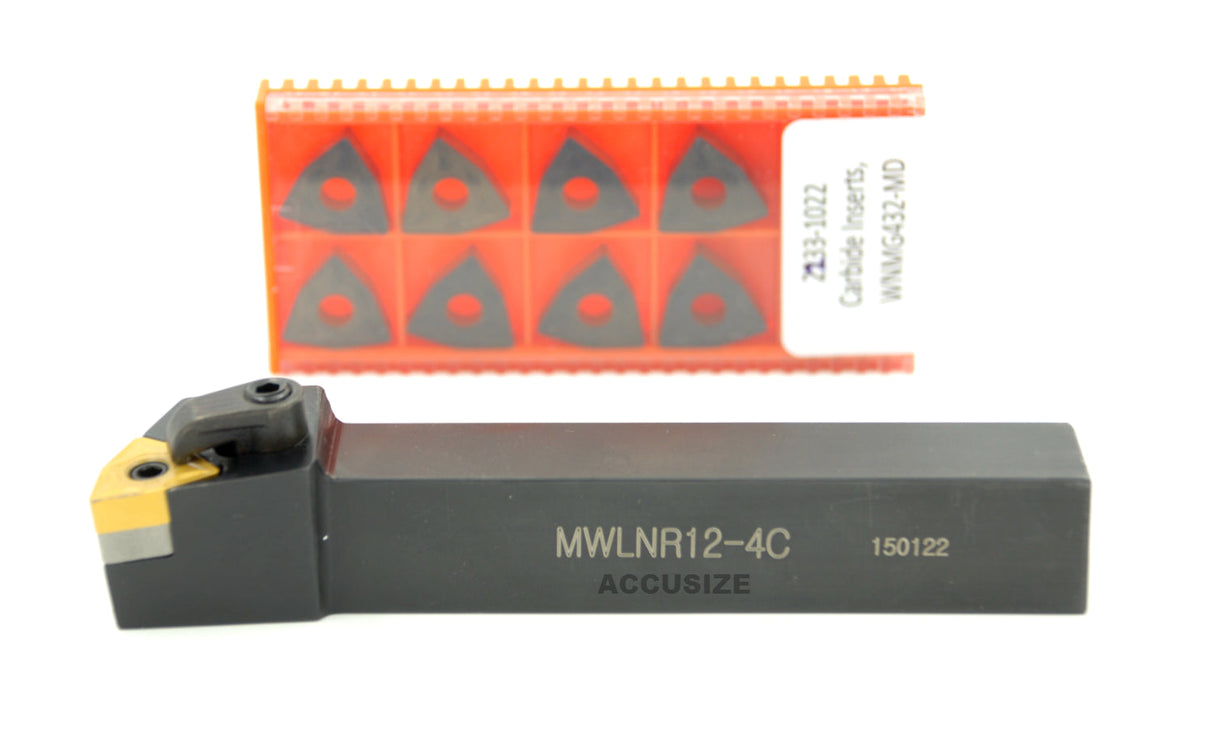 MWLN R/L Toolholders with Carbide Inserts