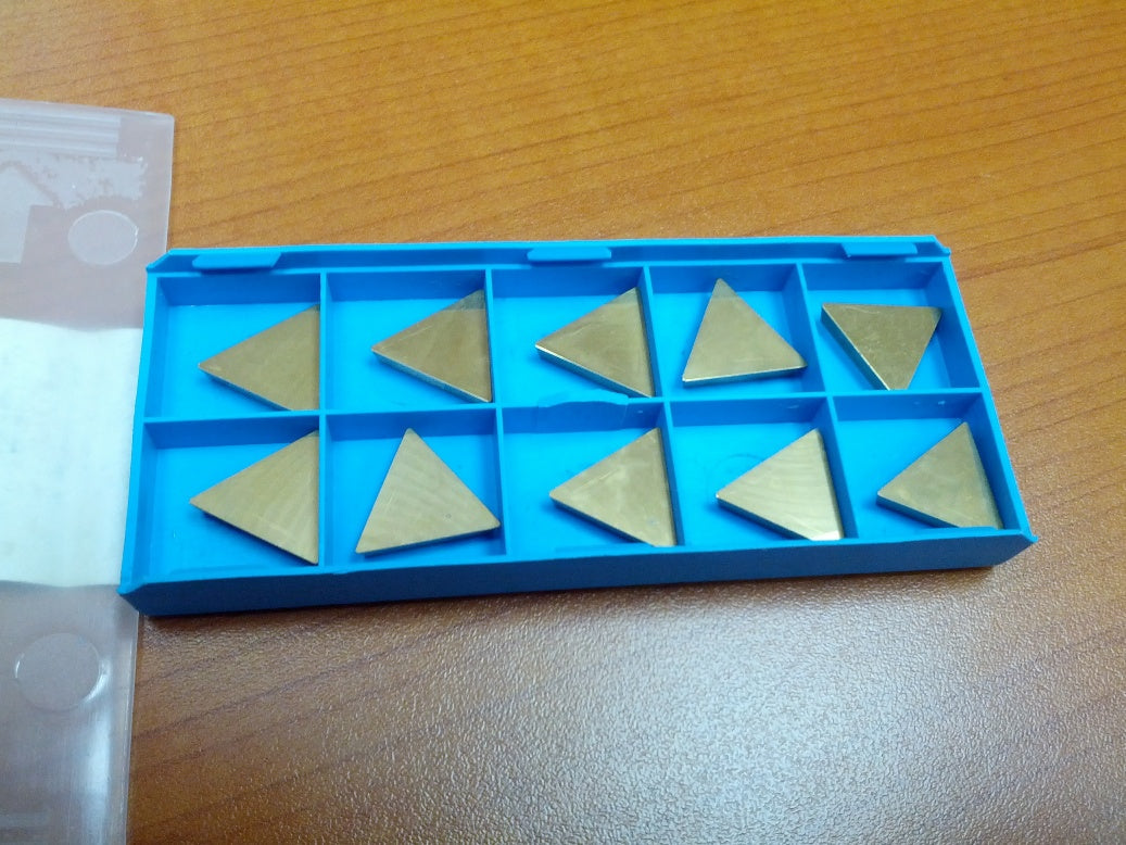 TPU, TiN Coated Carbide Inserts, 10 pcs/Set