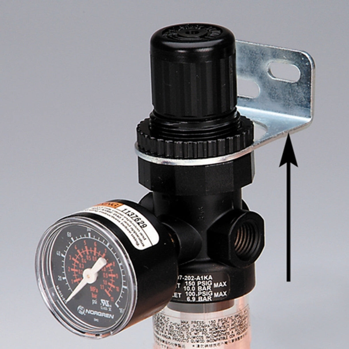 Mini Filter Regulator Lubricator, Parts - Mounting Bracket