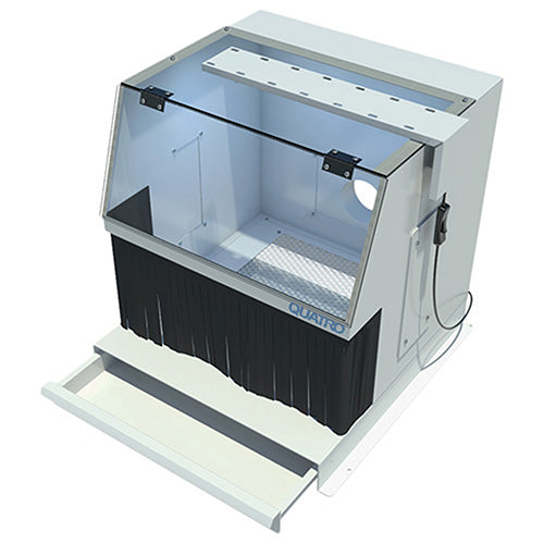 Quatro Clearview Hood with LED Lighting & Drawer