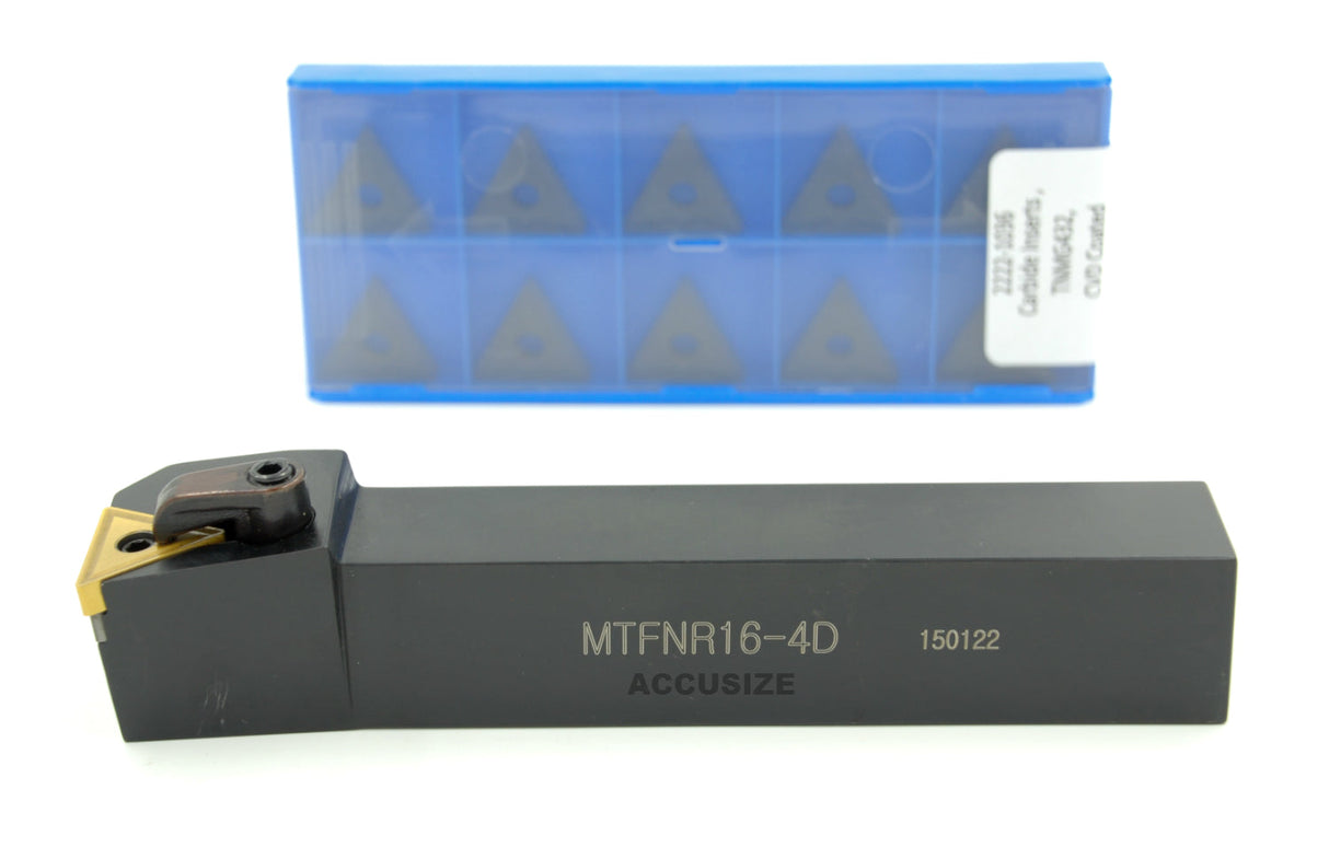 MTFN R/L Toolholders with TNMG Carbide Inserts