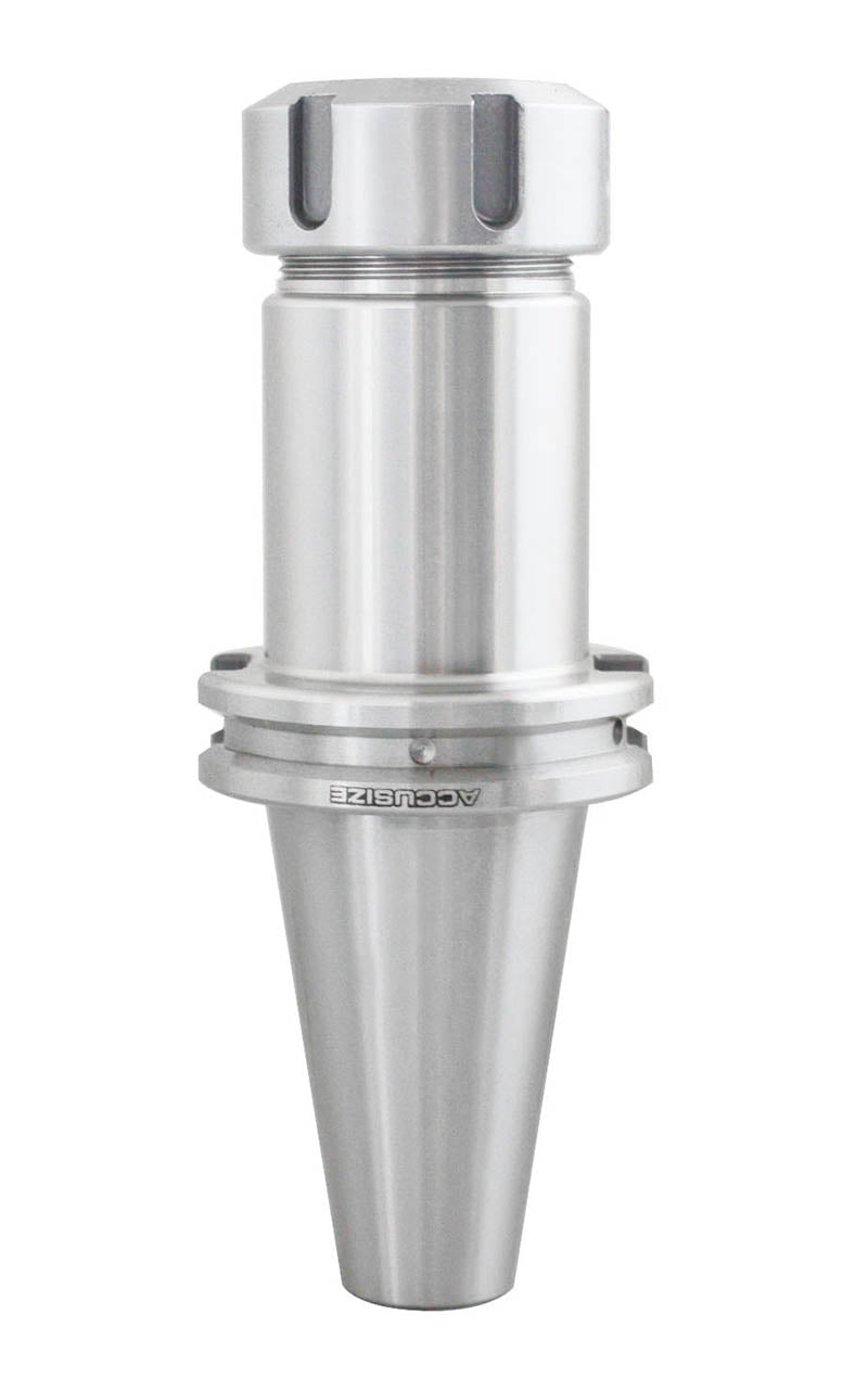 Premium V-Flange CAT40 and BT40 to ER Style Collet Chucks, Balanced to 20,000 RPM at G2.5