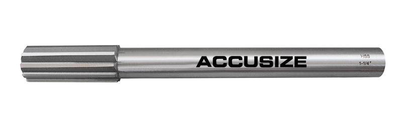 ANSI HSS M2 Single Straight Flute Chucking Reamers