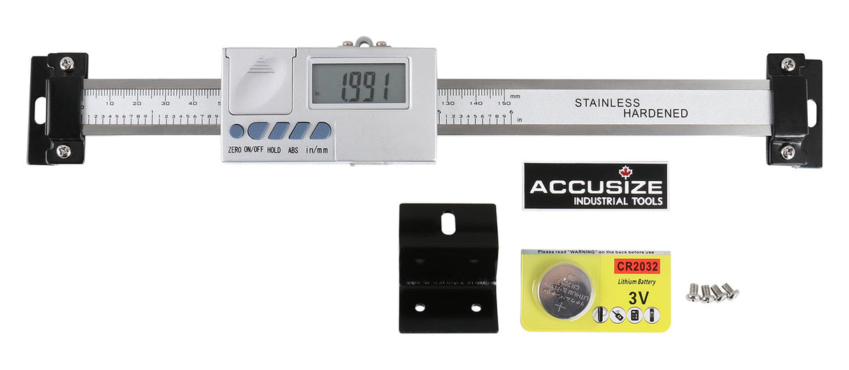 Electronic Digital DRO Scale Unit Horizontal