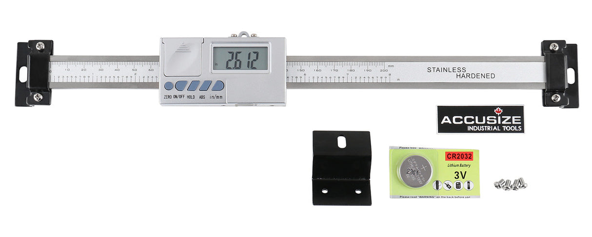 Electronic Digital DRO Scale Unit Horizontal