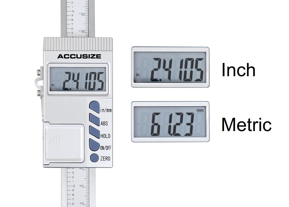 Electronic Digital DRO Scale Unit, Vertical