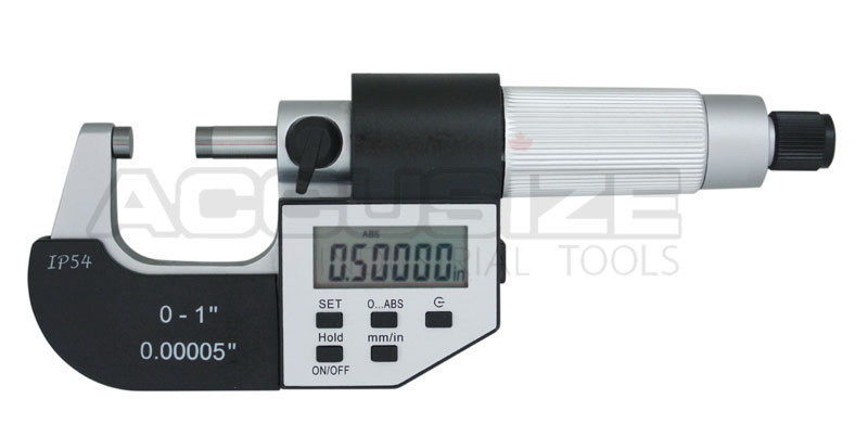 5-Key Electronic Digital Outside Micrometers