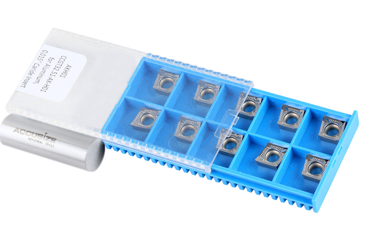 CCGT for Aluminum Carbide Inserts, 10ps/Set