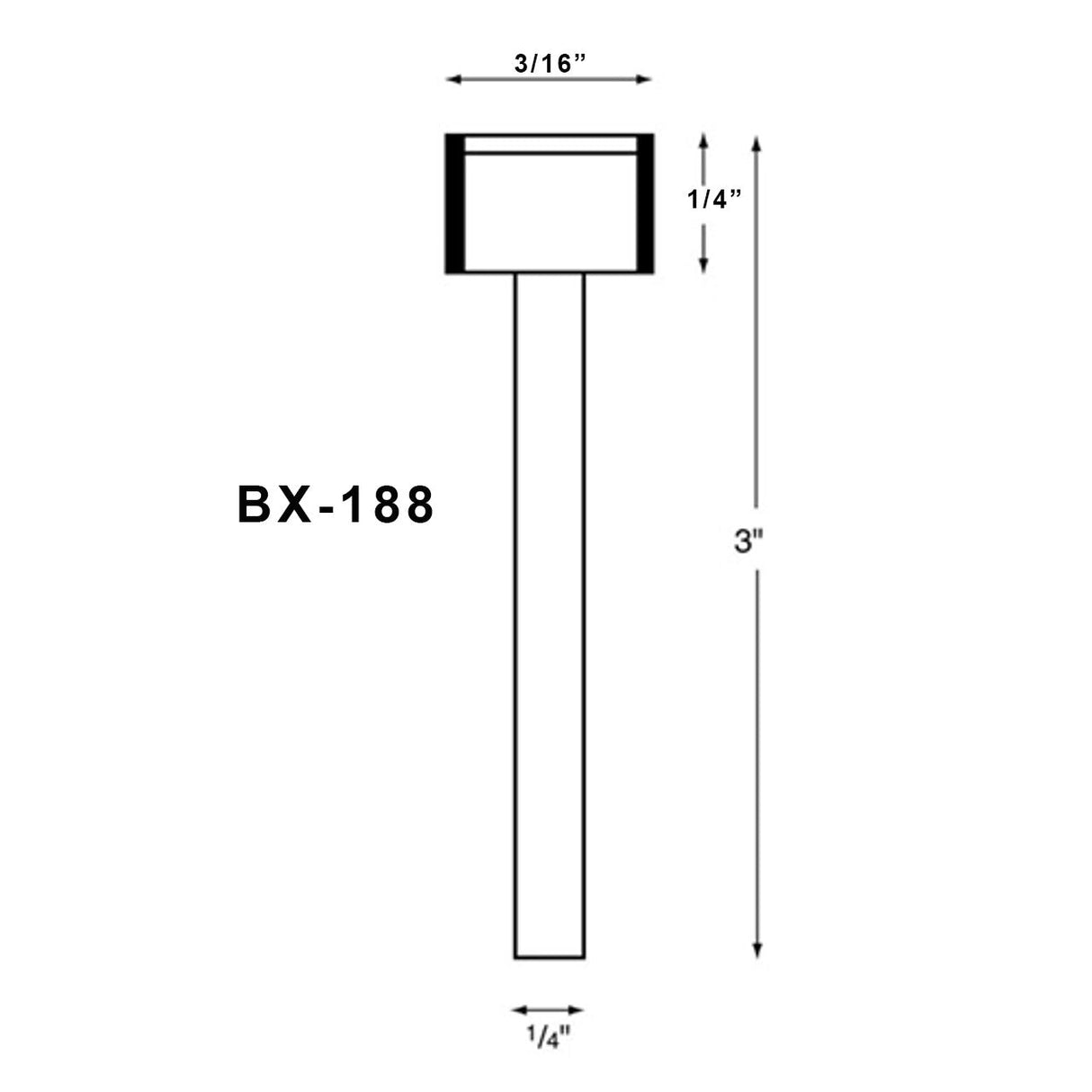 CBN Pins - "BX" Series