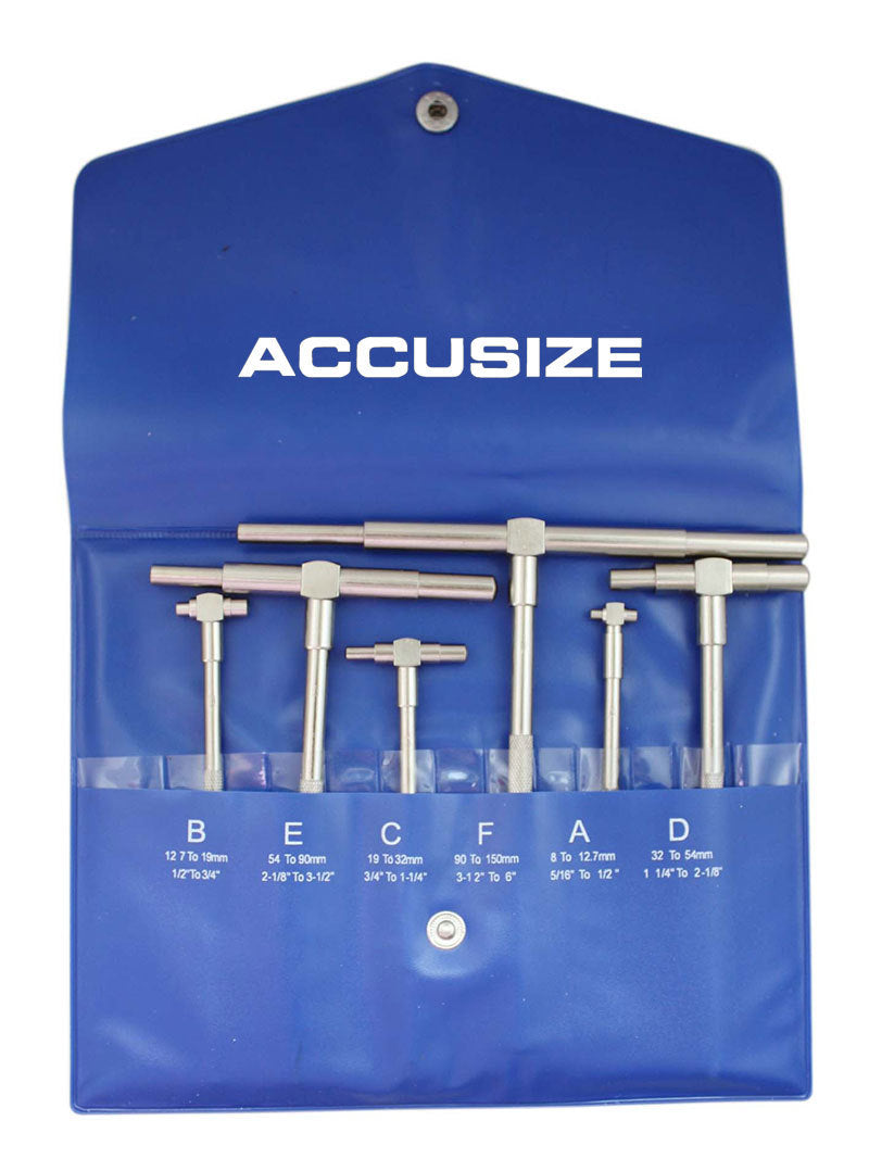 EG02-5011, 6ps/Set Telescoping Gage Set