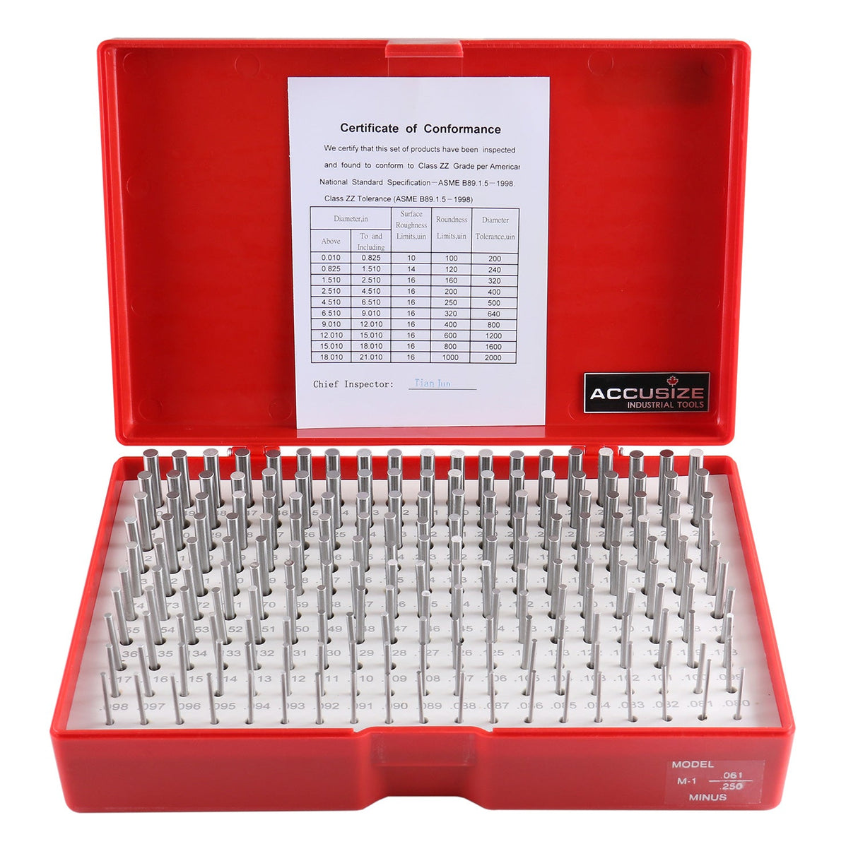 Steel Plug Pin Gage Sets