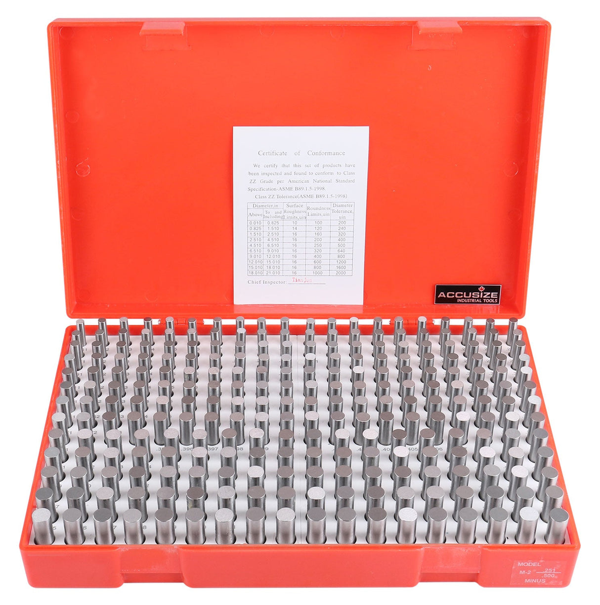 Steel Plug Pin Gage Sets