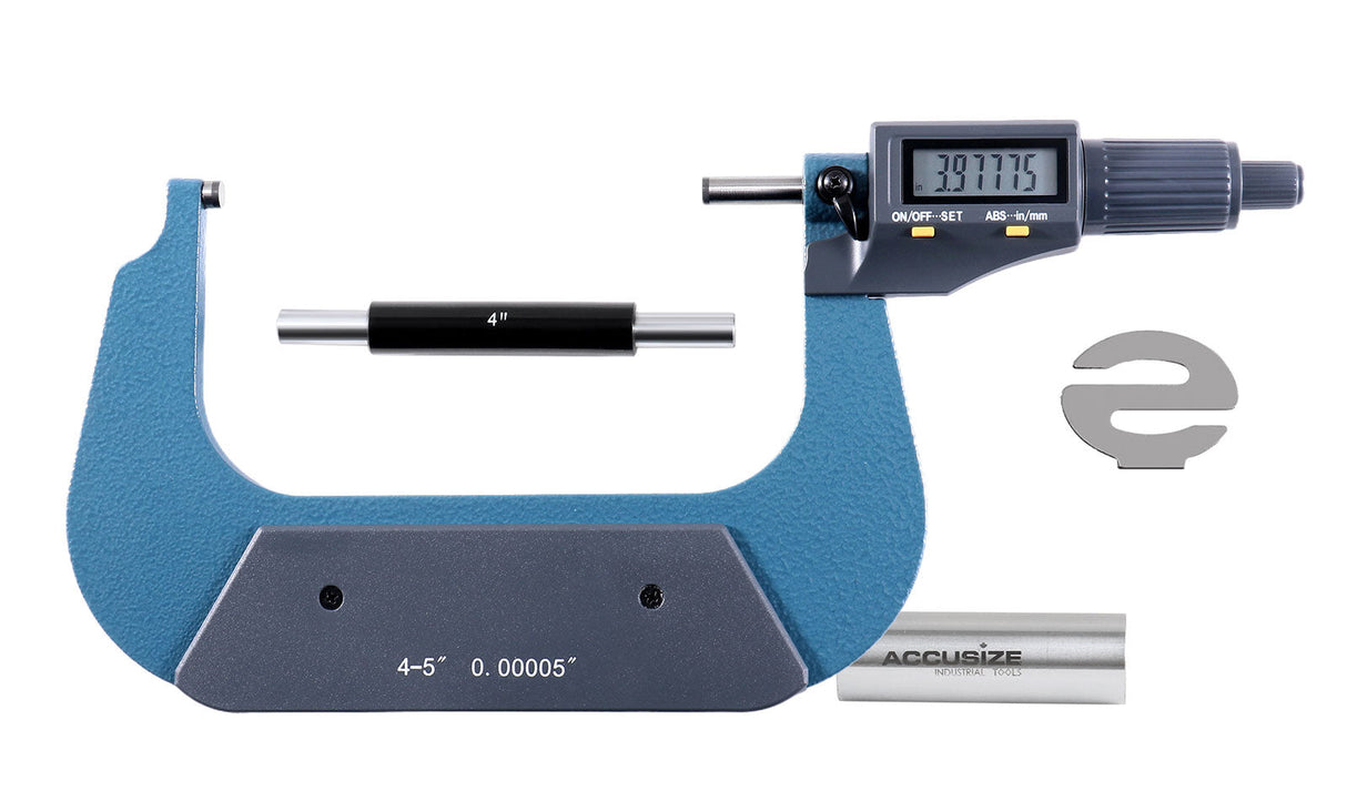 2-Key Electronic Digital Outside Micrometers w/ Output